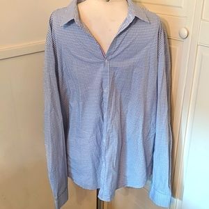 ✅Blue Calvin Klein XL Long Sleeve Dress Shirt